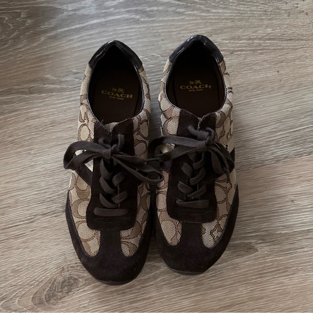 Brown Coach Sneakers